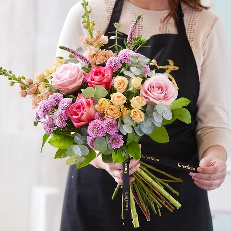 Lily free hand-tied bouquet made with the finest flowers Flower Arrangement