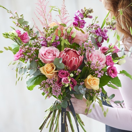 Lily free hand-tied bouquet made with the finest flowers Flower Arrangement